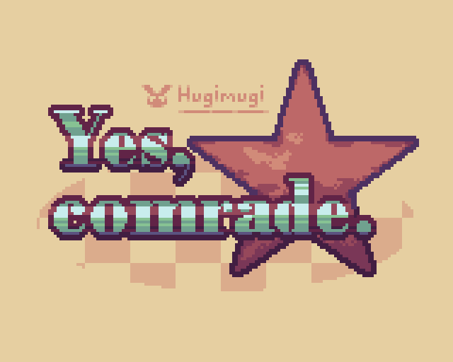 Yes, comrade game logo